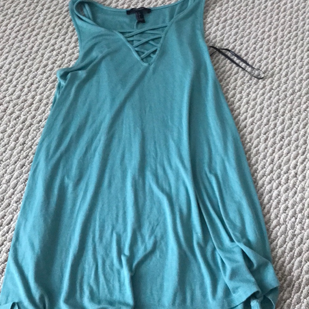 Forever 21 Green Tank Top